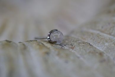 3mm Claw Prong Ball (Option: threadless 3mm moonstone)