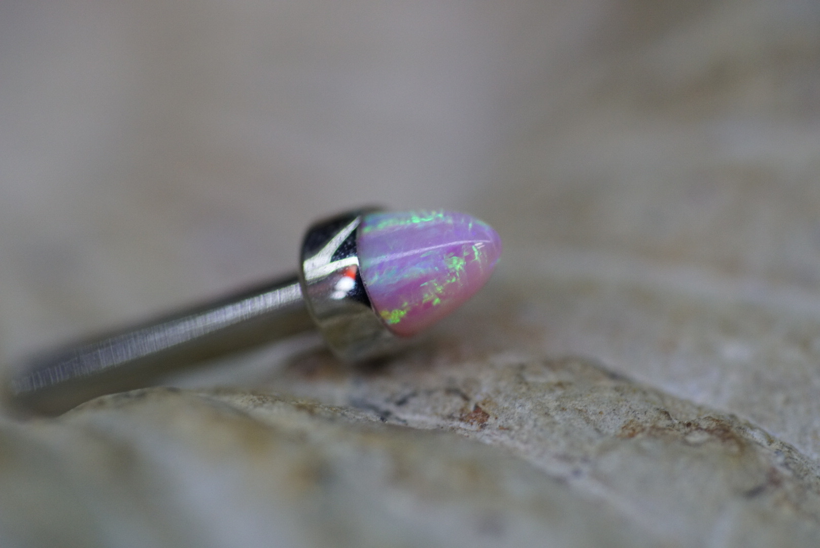 Bullets (Option: 4mm Light Pink Opal)