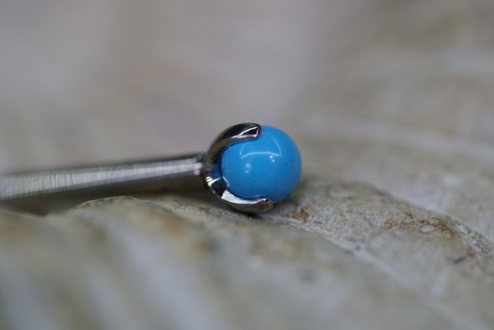 Claw Prong Ball (Option: Synthetic Turquoise)